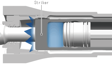 Illustration of striker