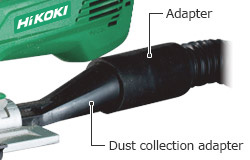 Connectable with a dust extractor