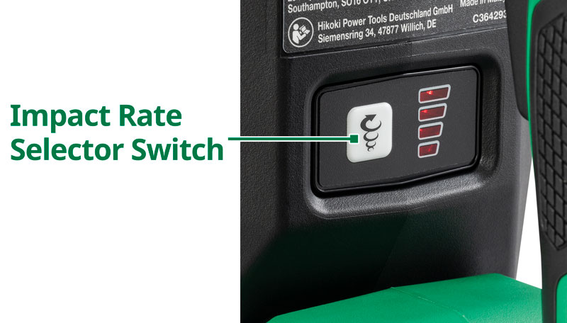 Impact Rate Selector Switch