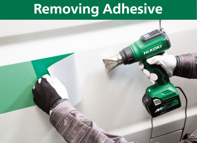 Removing Adhesive