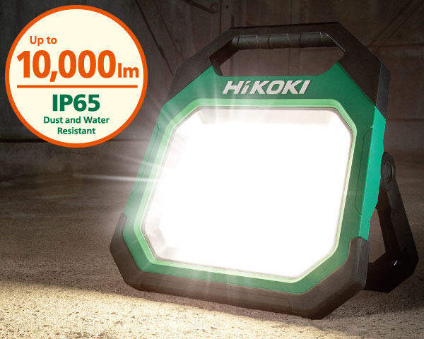 Up to 10,000lm / IP65 Dust and Water Resistant
