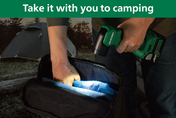Take it with you to camping