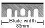 Blade (Resharpenable blade type)
