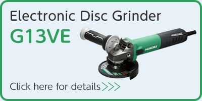 Electronic Disc Grinder G13VE Click here for product details